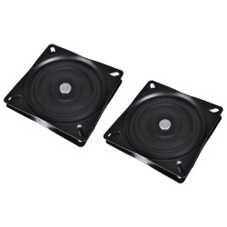vidaXL Bootssitz-Drehplatten 2 Stk. Standard 160×160×2,5 mm  