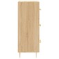 vidaXL Sideboard Sonoma-Eiche 34,5x34x90 cm Holzwerkstoff vidaXL Sideboard Sonoma-Eiche 34,5x34x90 cm Holzwerkstoff