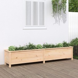 vidaXL Hochbeet 199,5x40x39 cm Massivholz Kiefer