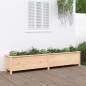 vidaXL Hochbeet 199,5x40x39 cm Massivholz Kiefer vidaXL Hochbeet 199,5x40x39 cm Massivholz Kiefer