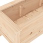 vidaXL Hochbeet 199,5x40x39 cm Massivholz Kiefer vidaXL Hochbeet 199,5x40x39 cm Massivholz Kiefer