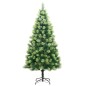vidaXL Künstlicher Weihnachtsbaum Klappbar mit Ständer 120 cm vidaXL Künstlicher Weihnachtsbaum Klappbar mit Ständer 120 cm