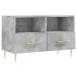 vidaXL TV-Schrank Betongrau 80x36x50 cm Holzwerkstoff vidaXL TV-Schrank Betongrau 80x36x50 cm Holzwerkstoff