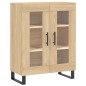 vidaXL Sideboard Sonoma-Eiche 69,5x34x90 cm Holzwerkstoff vidaXL Sideboard Sonoma-Eiche 69,5x34x90 cm Holzwerkstoff