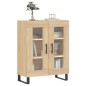 vidaXL Sideboard Sonoma-Eiche 69,5x34x90 cm Holzwerkstoff vidaXL Sideboard Sonoma-Eiche 69,5x34x90 cm Holzwerkstoff