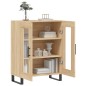 vidaXL Sideboard Sonoma-Eiche 69,5x34x90 cm Holzwerkstoff vidaXL Sideboard Sonoma-Eiche 69,5x34x90 cm Holzwerkstoff