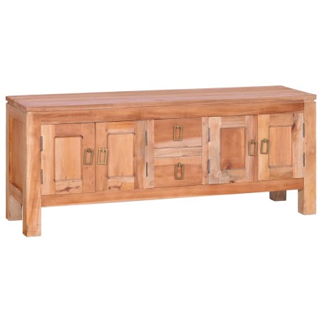 vidaXL TV-Schrank 110x30x45 cm Massivholz Mahagoni