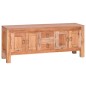 vidaXL TV-Schrank 110x30x45 cm Massivholz Mahagoni vidaXL TV-Schrank 110x30x45 cm Massivholz Mahagoni