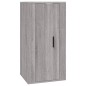 vidaXL 4-tlg. TV-Schrank-Set Grau Sonoma Holzwerkstoff vidaXL 4-tlg. TV-Schrank-Set Grau Sonoma Holzwerkstoff