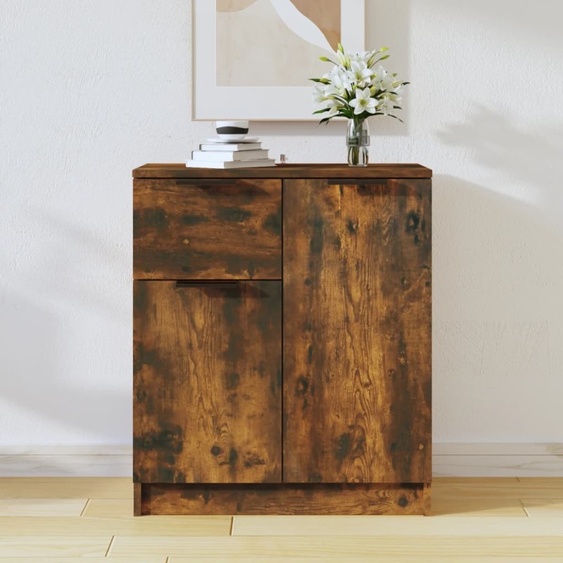 vidaXL Sideboard Räuchereiche 60x30x70 cm Holzwerkstoff vidaXL Sideboard Räuchereiche 60x30x70 cm Holzwerkstoff