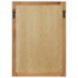 vidaXL Spiegel 50x70 cm Eiche Massivholz vidaXL Spiegel 50x70 cm Eiche Massivholz