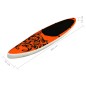 vidaXL Aufblasbares Stand Up Paddle Board Set 305x76x15 cm Orange vidaXL Aufblasbares Stand Up Paddle Board Set 305x76x15 cm Orange