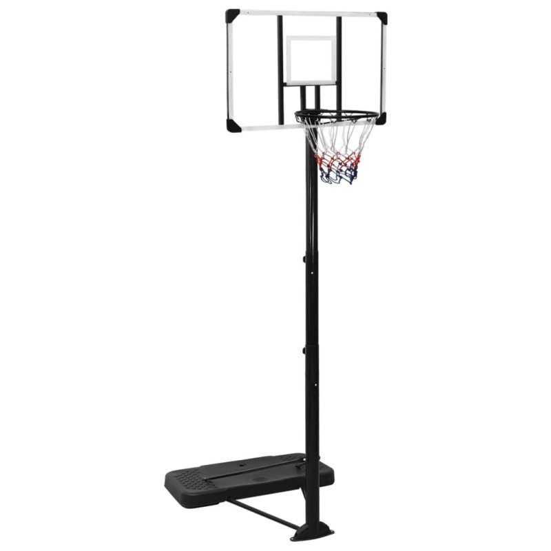vidaXL Basketballständer Transparent 256-361 cm Polycarbonat vidaXL Basketballständer Transparent 256-361 cm Polycarbonat