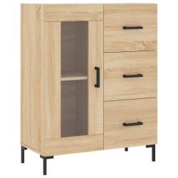 vidaXL Sideboard Sonoma-Eiche 69,5x34x90 cm Holzwerkstoff