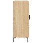 vidaXL Sideboard Sonoma-Eiche 69,5x34x90 cm Holzwerkstoff vidaXL Sideboard Sonoma-Eiche 69,5x34x90 cm Holzwerkstoff