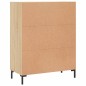 vidaXL Sideboard Sonoma-Eiche 69,5x34x90 cm Holzwerkstoff vidaXL Sideboard Sonoma-Eiche 69,5x34x90 cm Holzwerkstoff