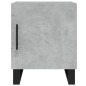 vidaXL Nachttisch Betongrau 40x40x50 cm Holzwerkstoff vidaXL Nachttisch Betongrau 40x40x50 cm Holzwerkstoff