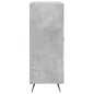 vidaXL Sideboard Betongrau 69,5x34x90 cm Holzwerkstoff vidaXL Sideboard Betongrau 69,5x34x90 cm Holzwerkstoff
