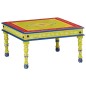 vidaXL Couchtisch Grün Handbemalt Massivholz Mango vidaXL Couchtisch Grün Handbemalt Massivholz Mango
