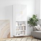 vidaXL Highboard Weiß 69,5x34x180 cm Holzwerkstoff vidaXL Highboard Weiß 69,5x34x180 cm Holzwerkstoff