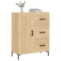vidaXL Sideboard Sonoma-Eiche 69,5x34x90 cm Holzwerkstoff vidaXL Sideboard Sonoma-Eiche 69,5x34x90 cm Holzwerkstoff