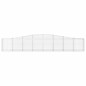 vidaXL Gabionen mit Hochbogen 5 Stk. 400x30x60/80 cm Verzinktes Eisen vidaXL Gabionen mit Hochbogen 5 Stk. 400x30x60/80 cm Verzinktes Eisen