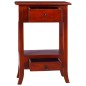 vidaXL Konsolentisch Klassisches Braun 50x30x75 cm Massivholz Mahagoni vidaXL Konsolentisch Klassisches Braun 50x30x75 cm Massivholz Mahagoni