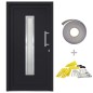 vidaXL Haustür Anthrazit 98x208 cm vidaXL Haustür Anthrazit 98x208 cm