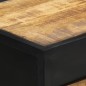 vidaXL Konsolentisch 110x35x75 cm Raues Mangoholz vidaXL Konsolentisch 110x35x75 cm Raues Mangoholz