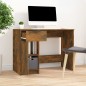 vidaXL Schreibtisch Räuchereiche 100x50x75 cm Holzwerkstoff vidaXL Schreibtisch Räuchereiche 100x50x75 cm Holzwerkstoff