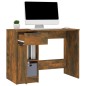vidaXL Schreibtisch Räuchereiche 100x50x75 cm Holzwerkstoff vidaXL Schreibtisch Räuchereiche 100x50x75 cm Holzwerkstoff