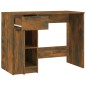 vidaXL Schreibtisch Räuchereiche 100x50x75 cm Holzwerkstoff vidaXL Schreibtisch Räuchereiche 100x50x75 cm Holzwerkstoff