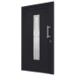 vidaXL Haustür Anthrazit 98x208 cm vidaXL Haustür Anthrazit 98x208 cm