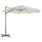 vidaXL Ampelschirm mit Aluminium-Mast Sandfarben 300 cm vidaXL Ampelschirm mit Aluminium-Mast Sandfarben 300 cm
