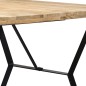 vidaXL Esstisch 180 x 90 x 76 cm Massivholz Mango vidaXL Esstisch 180 x 90 x 76 cm Massivholz Mango