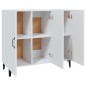 vidaXL Sideboard Weiß 90x34x80 cm Holzwerkstoff vidaXL Sideboard Weiß 90x34x80 cm Holzwerkstoff