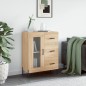 vidaXL Sideboard Sonoma-Eiche 69,5x34x90 cm Holzwerkstoff vidaXL Sideboard Sonoma-Eiche 69,5x34x90 cm Holzwerkstoff