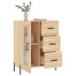 vidaXL Sideboard Sonoma-Eiche 69,5x34x90 cm Holzwerkstoff vidaXL Sideboard Sonoma-Eiche 69,5x34x90 cm Holzwerkstoff