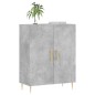 vidaXL Sideboard Betongrau 69,5x34x90 cm Holzwerkstoff vidaXL Sideboard Betongrau 69,5x34x90 cm Holzwerkstoff