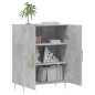 vidaXL Sideboard Betongrau 69,5x34x90 cm Holzwerkstoff vidaXL Sideboard Betongrau 69,5x34x90 cm Holzwerkstoff