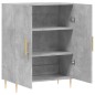 vidaXL Sideboard Betongrau 69,5x34x90 cm Holzwerkstoff vidaXL Sideboard Betongrau 69,5x34x90 cm Holzwerkstoff