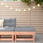 vidaXL Gartenhocker mit Kissen Massivholz Douglasie vidaXL Gartenhocker mit Kissen Massivholz Douglasie