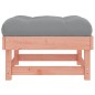 vidaXL Gartenhocker mit Kissen Massivholz Douglasie vidaXL Gartenhocker mit Kissen Massivholz Douglasie