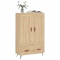 vidaXL Highboard Sonoma-Eiche 69,5x31x115 cm Holzwerkstoff vidaXL Highboard Sonoma-Eiche 69,5x31x115 cm Holzwerkstoff