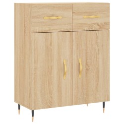 vidaXL Sideboard Sonoma-Eiche 69,5x34x90 cm Holzwerkstoff