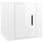 vidaXL 3-tlg. TV-Schrank-Set Hochglanz-Weiß Holzwerkstoff vidaXL 3-tlg. TV-Schrank-Set Hochglanz-Weiß Holzwerkstoff