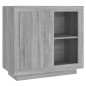 vidaXL Sideboard Grau Sonoma 80x40x75 cm vidaXL Sideboard Grau Sonoma 80x40x75 cm