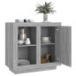 vidaXL Sideboard Grau Sonoma 80x40x75 cm vidaXL Sideboard Grau Sonoma 80x40x75 cm