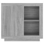 vidaXL Sideboard Grau Sonoma 80x40x75 cm vidaXL Sideboard Grau Sonoma 80x40x75 cm