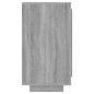 vidaXL Sideboard Grau Sonoma 80x40x75 cm vidaXL Sideboard Grau Sonoma 80x40x75 cm